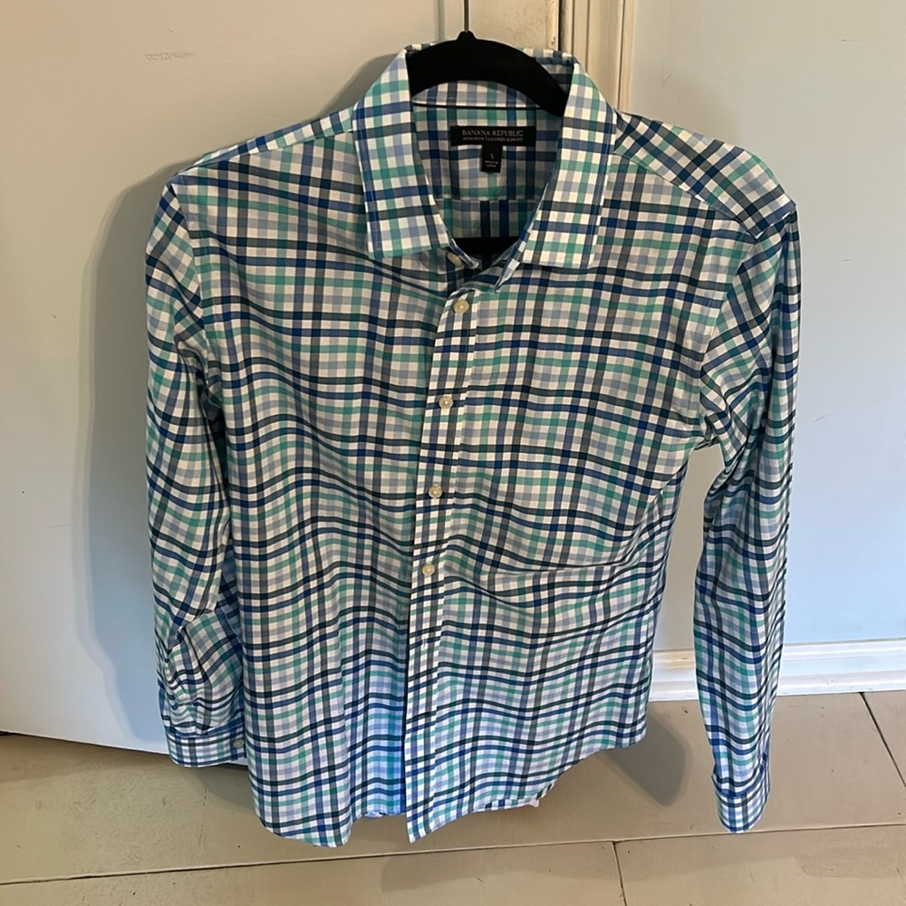 Banana republic tailored slim fit button down